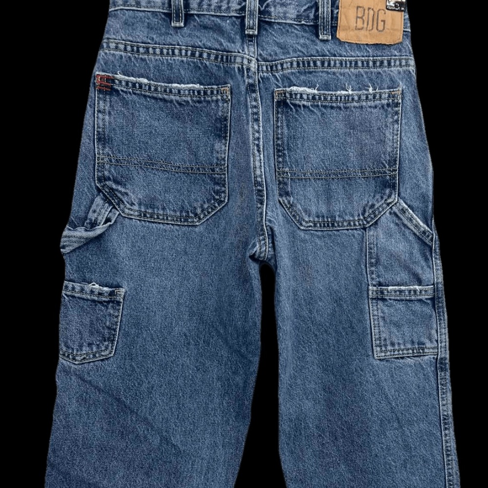 BDG blue straight leg jeans size 24